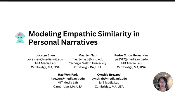 Modeling Empathic Similarity in Personal Narratives