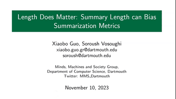 Length Does Matter: Summary Length can Bias Summarization Metrics