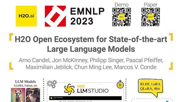 H2O Open Ecosystem for State-of-the-art Large Language Models