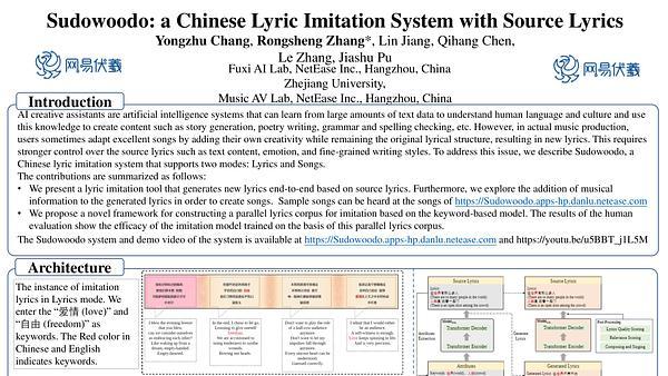 Sudowoodo: a Chinese Lyric Imitation System with Source Lyrics