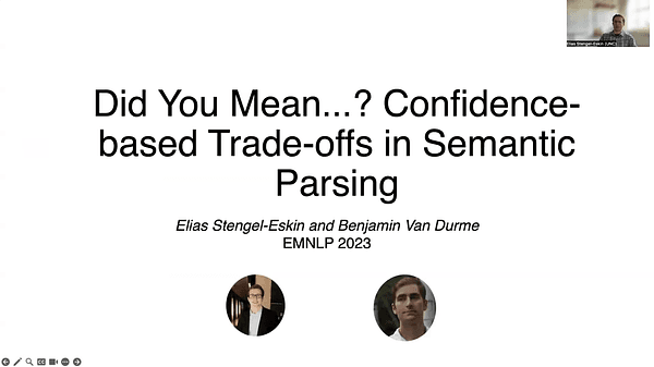 Did You Mean...? Confidence-based Trade-offs in Semantic Parsing