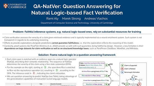 QA-NatVer: Question Answering for Natural Logic-based Fact Verification