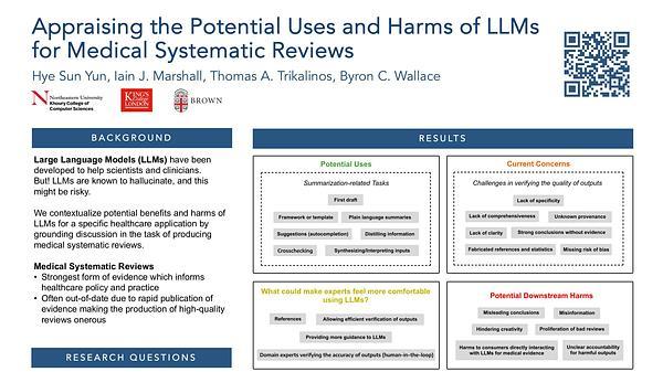 Appraising the Potential Uses and Harms of LLMs for Medical Systematic Reviews