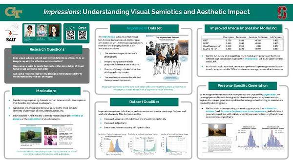 Impressions: Visual Semiotics and Aesthetic Impact Understanding