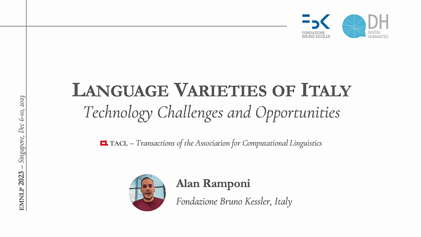 Language Varieties of Italy: Technology Challenges and Opportunities