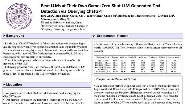 Beat LLMs at Their Own Game: Zero-Shot LLM-Generated Text Detection via Querying ChatGPT