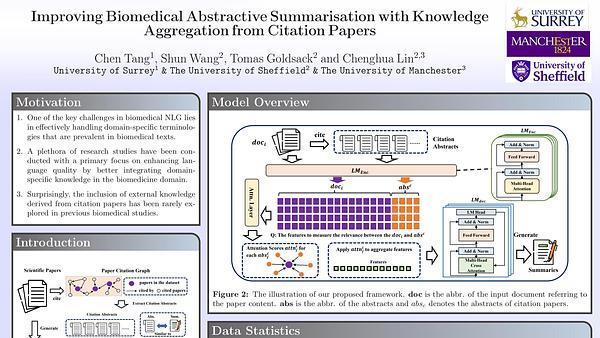 Improving Biomedical Abstractive Summarisation with Knowledge Aggregation from Citation Papers