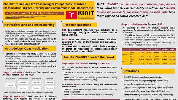 ChatGPT to Replace Crowdsourcing of Paraphrases for Intent Classification: Higher Diversity and Comparable Model Robustness