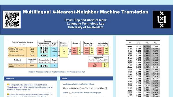 Multilingual k-Nearest-Neighbor Machine Translation | VIDEO