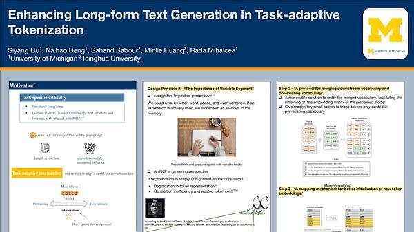 Task-Adaptive Tokenization: Enhancing Long-Form Text Generation Efficacy in Mental Health and Beyond