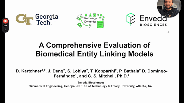 A Comprehensive Evaluation of Biomedical Entity Linking Models | VIDEO