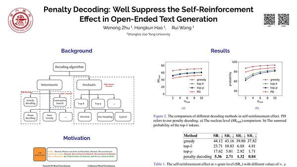 Penalty Decoding: Well Suppress the Self-Reinforcement Effect in Open-Ended Text Generation