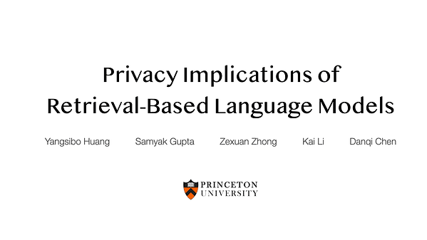 Privacy Implications of Retrieval-Based Language Models