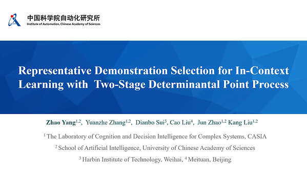 Representative Demonstration Selection for In-Context Learning with Two-Stage Determinantal Point Process