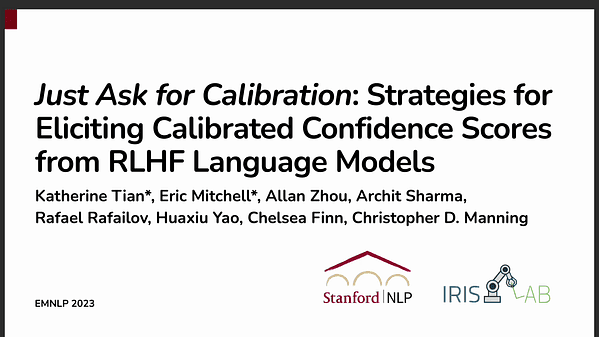 Just Ask for Calibration: Strategies for Eliciting Calibrated Confidence Scores from Language Models Fine-Tuned with Human Feedback