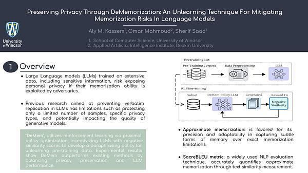 Preserving Privacy Through Dememorization: An Unlearning Technique For Mitigating Memorization Risks In Language Models