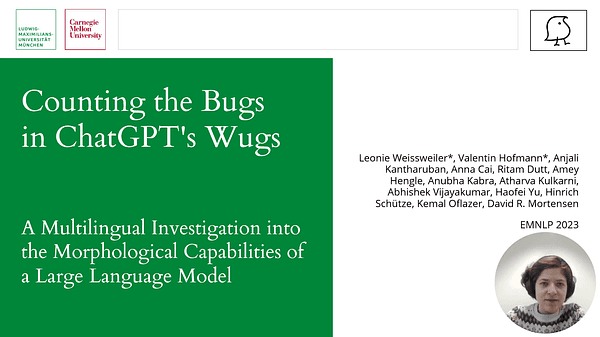 Counting the Bugs in ChatGPT’s Wugs: A Multilingual Investigation into the Morphological Capabilities of a Large Language Model