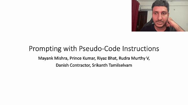 Prompting with Pseudo-Code Instructions