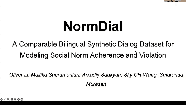 NormDial: A Comparable Bilingual Synthetic Dialog Dataset for Modeling Social Norm Adherence and Violation