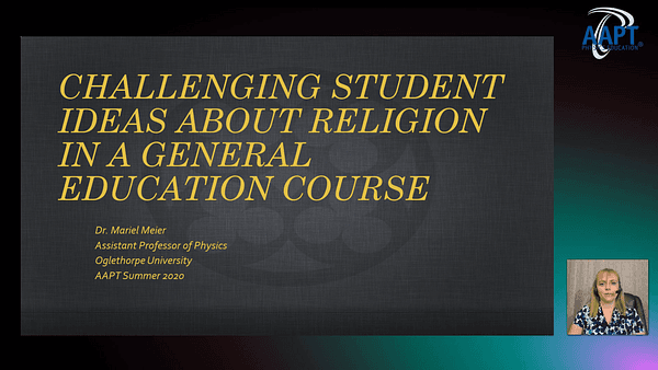 Challenging Student Ideas About Religion in a General Education Course