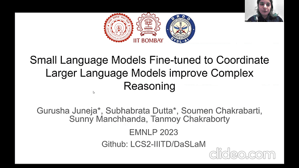 Small Language Models Fine-tuned to Coordinate Larger Language Models improve Complex Reasoning