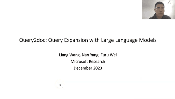 Query2doc: Query Expansion with Large Language Models