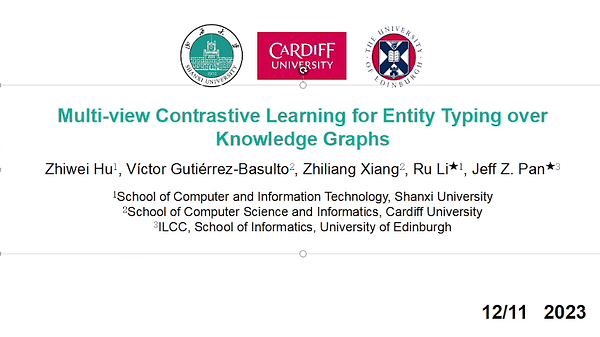 Multi-view Contrastive Learning for Entity Typing over Knowledge Graphs