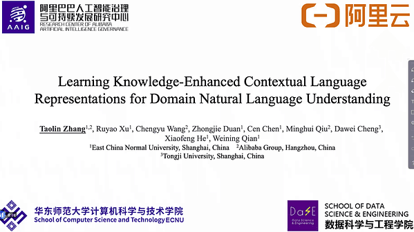 Learning Knowledge-Enhanced Contextual Language Representations for Domain Natural Language Understanding