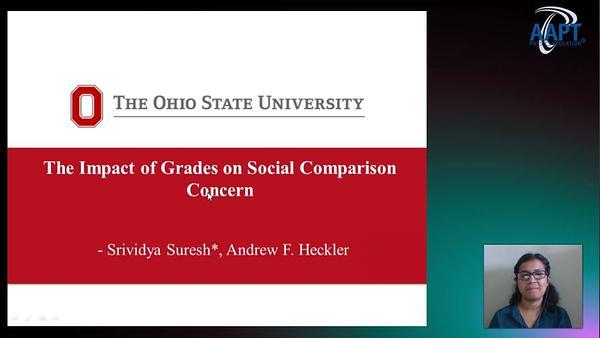 The Impact of Grades on Social Comparison Concern