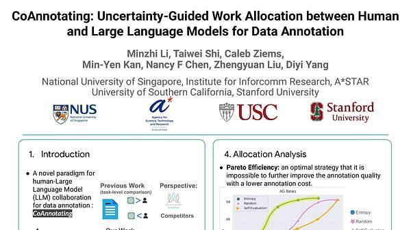 CoAnnotating: Uncertainty-Guided Work Allocation between Human and Large Language Models for Data Annotation