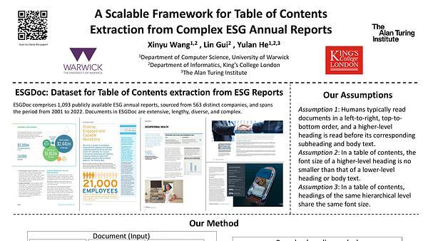 A Scalable Framework for Table of Contents Extraction from Complex ESG Annual Reports | VIDEO