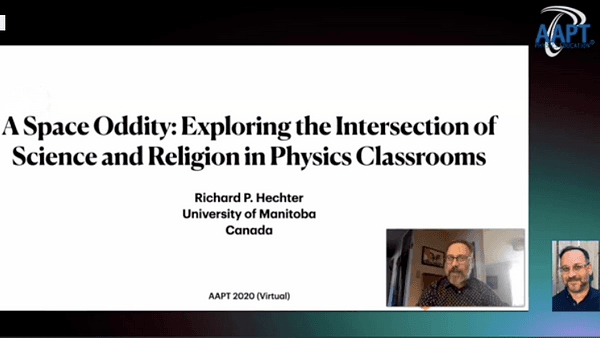 A space oddity: Exploring the intersection of science and religion in physics classrooms.