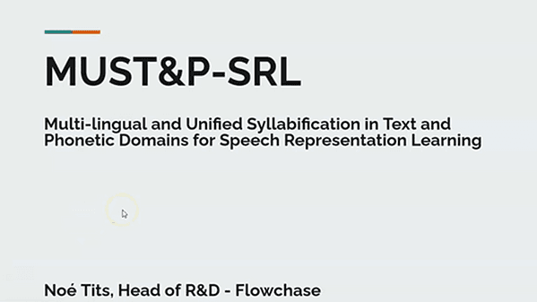 MUST&P-SRL: Multi-lingual and Unified Syllabification in Text and Phonetic Domains for Speech Representation Learning