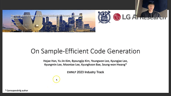 On Sample-Efficient Code Generation