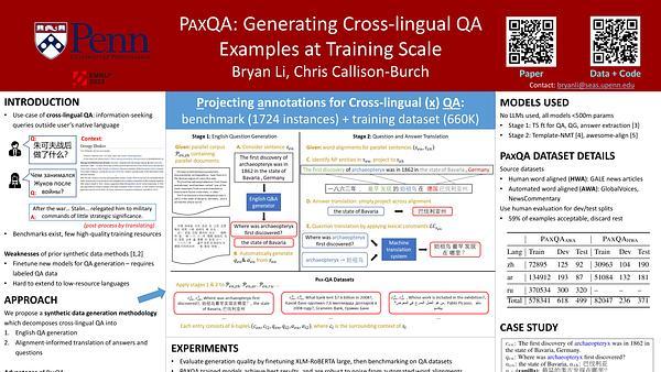 PAXQA: Generating Cross-lingual Question Answering Examples at Training Scale