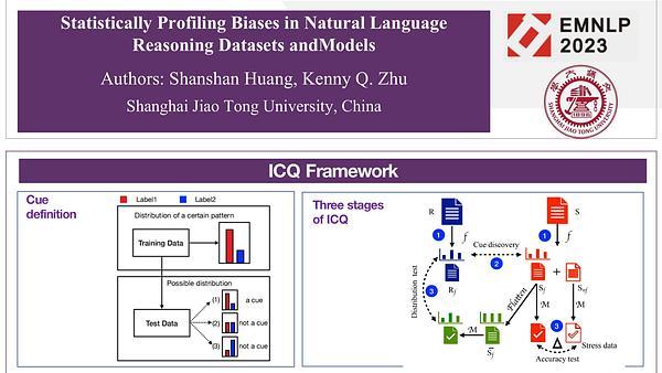 Statistically Profiling Biases in Natural Language Reasoning Datasets and Models