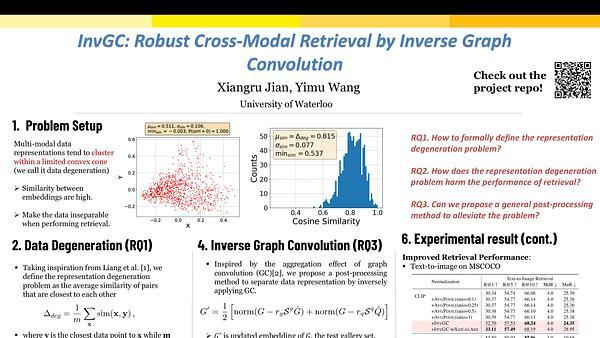 InvGC: Robust Cross-Modal Retrieval by Inverse Graph Convolution