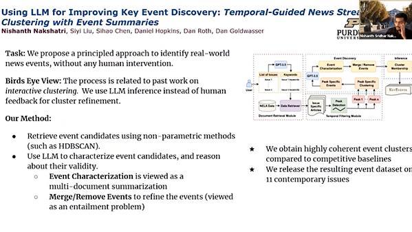 Using LLM for Improving Key Event Discovery: Temporal-Guided News Stream Clustering with Event Summaries