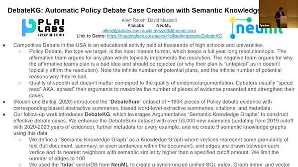 DebateKG – Automatic Policy Debate Case Creation with Semantic Knowledge Graphs