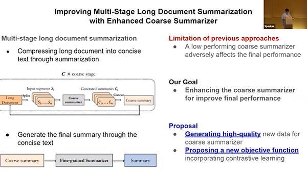 Improving Multi-Stage Long Document Summarization with Enhanced Coarse Summarizer