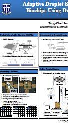 Adaptive Droplet Routing in Digital Microfluidic Biochips Using Deep Reinforcement Learning