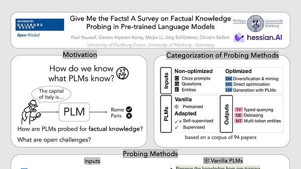 Give Me the Facts! A Survey on Factual Knowledge Probing in Pre-trained Language Models