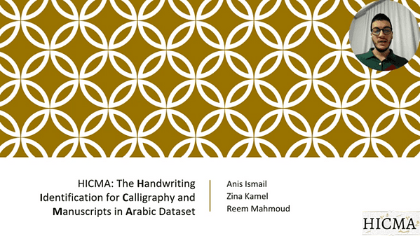 HICMA: The Handwriting Identification for Calligraphy and Manuscripts in Arabic Dataset | VIDEO