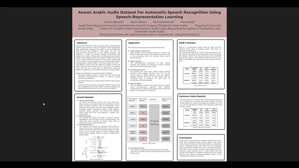 ASWAT: ARABIC AUDIO DATASET FOR AUTOMATIC SPEECH RECOGNITION USING SPEECH-REPRESENTATION LEARNING