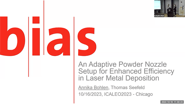 Adaptive Power Nozzle Setting for Enhanced Efficiency in Laser Metal Deposition