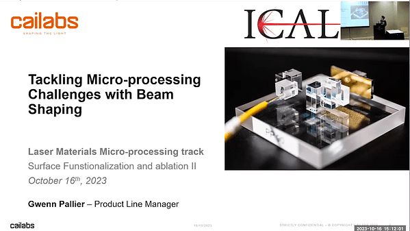 Tackling Micro-Processing Challenges with Beam Shaping