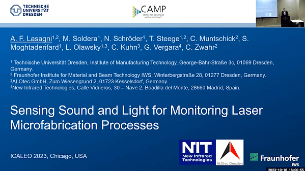 Sensing Sound and Light for Monitoring Laser Microfabrication Processes