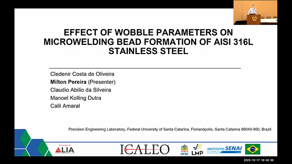 Effect of Wobble Parameters on Micro-Welding Bead Formation of AISI 316L Stainless Steel