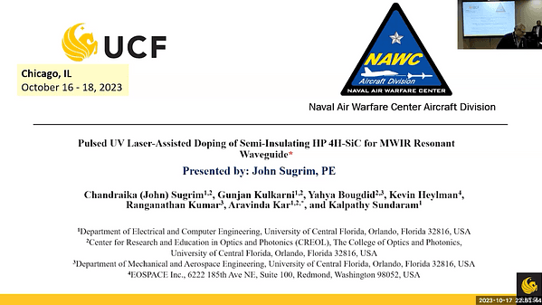 Pulsed UV Laser-Assisted Doping of Semi-insulating 4H-SiC Substrates for MWIR Detector.