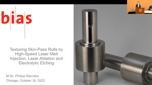 Texturing Skin-Pass Rolls by High-Speed Laser Melt Injection, Laser Ablation and Electrolytic Etching